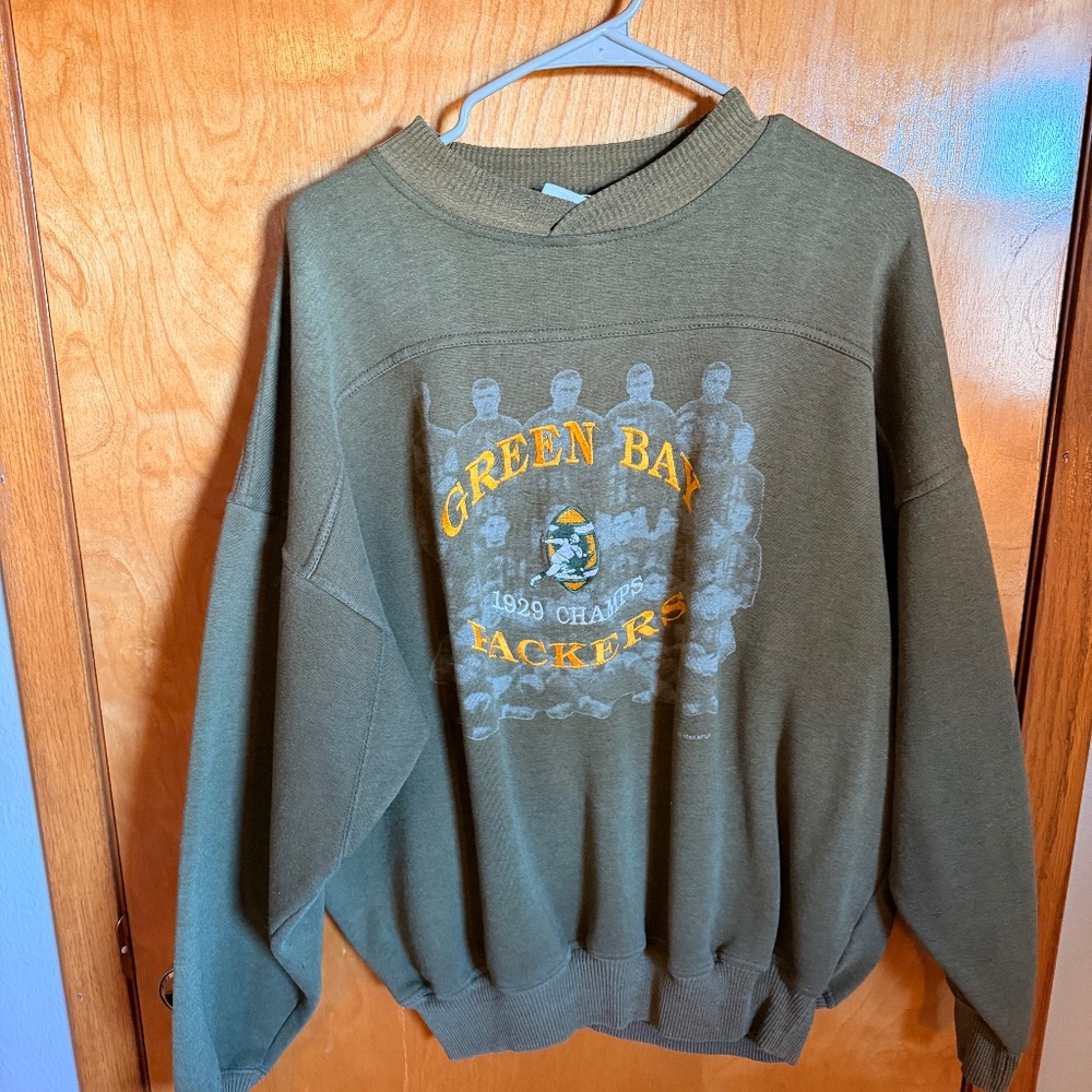 Crable Sportswear Vintage Green Bay Packers Sweatshirt